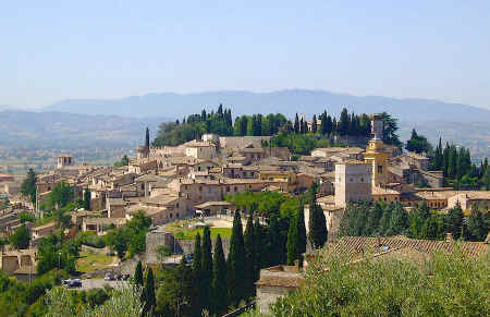 Spello in Umbria Italy