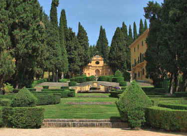 Main villa at Villa Fidelia, Spello